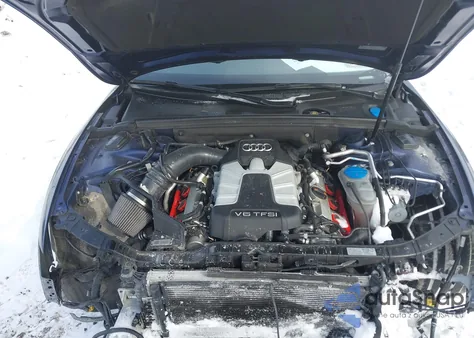 2013 Audi S5 3.0T Premium Plus z USA, uszkodzony, nr VIN WAUCGAFR5DA027874